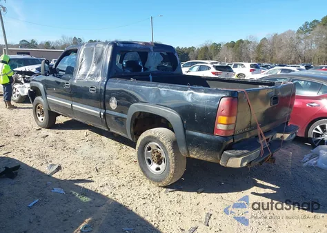 2001 Chevrolet Silverado 2500Hd Lt from USA, damaged, VIN 1GCHK23181F149719